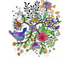 GMMH Peinture par numéro Housse de Coussin Set Complet Toile selbstgestalteter Housse de Coussin (3)