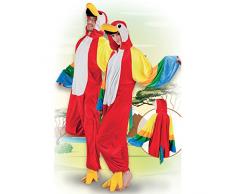Boland - CS921699/L - Costume peluche perroquet taille l max 195cm