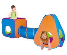 Kiddoo Jeux pour enfants - Tente 265x95x100cm + 100 Ballons