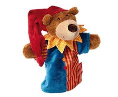 sigikid, 41319 - Enfant Unisexe - Marionnette à Main Ourson Lutin - 25 cm - Multicolore
