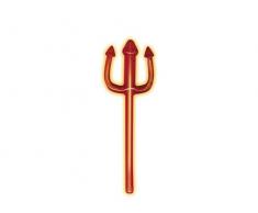 Rubies-déguisement officiel - Rubies- Vaisselle Trident Lumineux 3 Coloris Différents- S7708