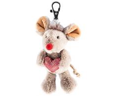 Schaffer 234 Porte-clés Souris en Peluche avec cœur
