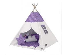 Elfique New Tipi d’Indien, Tente de Jeux, Couverture doublement rembourrée (Tente avec Couverture)