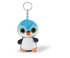 NICI - Porte-Clés Peluche Pinguoin NICIdoos - Grands Yeux Brillants - Collection Sirup - Pripp Classic - Taille 9 cm