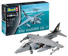 Revell 03887 Maquette davion Bae Harrier GR. 7, échelle 1/144, Multicolore