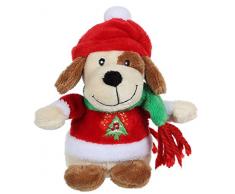 Gipsy - 070629 - Peluche - Déco De Noël - Chien - 16 Cm