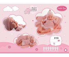 Antonio Juan - Poupée Reborn Daniela 52 cm avec Poche, Multicolore (8155)