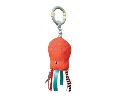 Manhattan Toy Manhattan sous la mer Hochet Octopus et Jouet de Voyage en Miroir, 218180, Multicolore