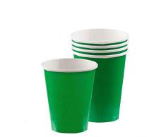 amscan International 355 ml Plastique Tasse (Festive Vert)