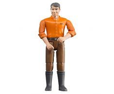BRUDER - 60007 - Figurine Homme chatain