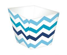 amscan 146001 Bleu Buffet Mini Papier Treat Tasses