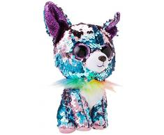 Ty - TY36268 - Flippables - Peluche à sequins Yappy le Chihuahua 15 cm