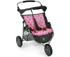 Bayer Chic 2000 697 83 Poussette Jogger avec Poussette jumelée Gris