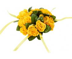 Givi‿Italia 51714 Boîte à bougeoirs Jaune 12 cm