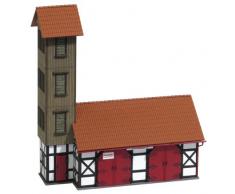 Busch Environnement - BUE1452 - Modélisme Ferroviaire - Caserne de Pompiers