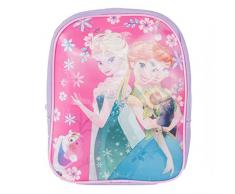 Disney 1003-5572T Sac à Dos pour Chambre denfant Motif La Reine des neiges Anna et Elsa 25 cm
