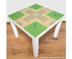 Playmat Tapis de jeu pour table ou sol de rue, 55 x 55 cm - version allemande