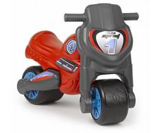 FEBER MotoFEBER Sprint - Trotteur à roues larges, pour filles de 18 mois à 3 ans, Rouge (Famosa 800009165)