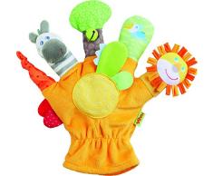 HABA- Gant marionnette Animaux Sauvages, 304932