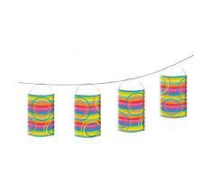 Susy Card 40012346 – Guirlande Mini lampions, Longueur : 3,60 m