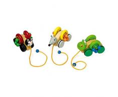 Small foot company - 7607 - Jouet À Tirer - Animaux