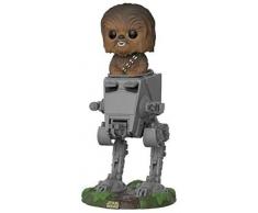 Funko- Star Wars-at-St avec Chewbacca Figurine, 27023, Multicolore, Standard