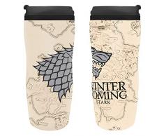 ABYstyle - GAME OF THRONES - Mug de voyage Isotherme - Winter is coming