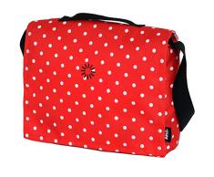 BRIO 24891594 Sac à Langer pour Poupée 00010 63891594 Rouge/Blanc