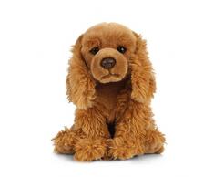 Peluche Living Nature - Chien épagneul en peluche (20 cm)