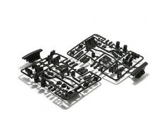 Tamiya 300050793 – M03/04 C, 4 de Support Pièces Bras de Suspension Kar