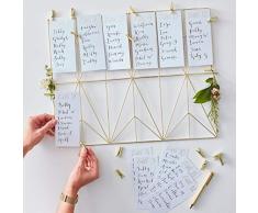 Ginger Ray GO-151 Ensemble de table de mariage Doré