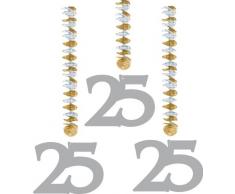 Folat- Guirlande, 07449, Argenté