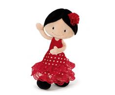 NICI – 38927–30 cm – Pays des Merveilles Poupée minicarmen Flamenco en Peluche Suspendus