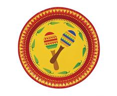 Boland 54409 Fiesta Assiette Multicolore