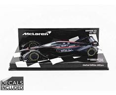 Minichamps- Voiture Miniature de Collection, 537133600, Noir/Rouge