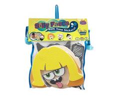 Barney et Buddy Ba007 Silly Visages de Bain Stickers