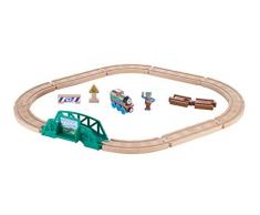 Thomas et ses amis coffret construction en bois 5-en-1, jouet pour enfant 3 ans et plus, FHM64