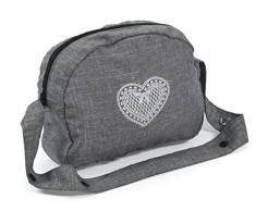 Bayer Chic 2000 853 76 Sac à Langer pour Poupée Jeans Gris