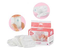mon grand poupon Corolle - 140230 - Paquet de couches pour poupon 36cm et 42cm (x10)