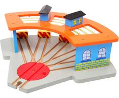 Small foot company - 1583 - Véhicule Miniature - Garage - Entrepôt Locomotives - Gare Centrale