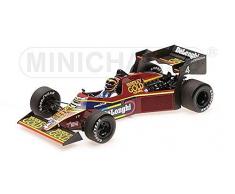 Minichamps- Voiture Miniature de Collection, 117840404, Bordeaux/Orange/Jaune