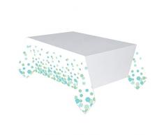 Amscan International 570100 papier et plastique Vaisselle, Housse de table scintillantes fête PL