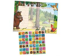 Paper Projects 01.70.30.016 Tableau de récompenses et Autocollants Gruffalo