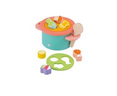 Trudi Sevi- Jeu Emboîtement Poêle, 82728, 23 x 11 x 17 cm