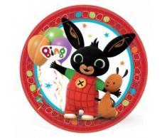 Amscan International 9901515 23 cm Bing Assiettes en Papier