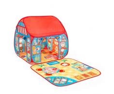 Pop it Up - Tente / Maisonette de Jeux - Restaurant et une boutique avec lextérieur playmat