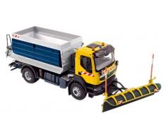 Norev - 518842 - Véhicule Miniature - Modèle À Léchelle - Renault Kerax - Chasse Neige 2008 - Echelle 1/43