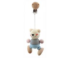 Hess 12815 Jouet en Bois à Clipser en Forme dourson Naturel