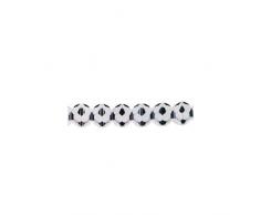 Ptit Clown 11339 Guirlande Papier Ballons de Football - 20 cm x 3m - Multicolore