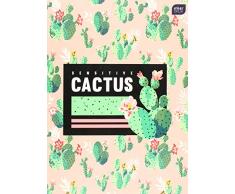 Interdruk Bra464 Semi ordinateur portable à couverture rigide A4 64 # Tapis + UV, Multicolore - version anglaise